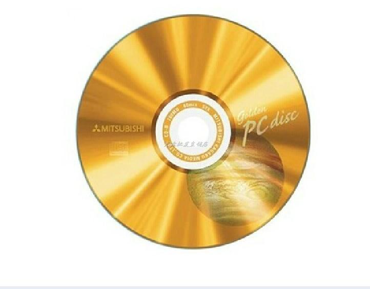正品三菱金盘空白刻录CD-R盘 三菱环球星CD