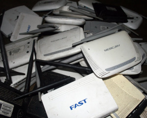 二手水星MW300R 300M 迅捷FW300R无线路