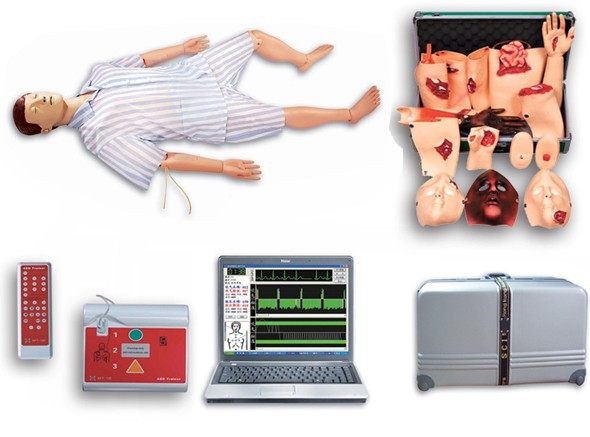 AED高级综合急救护理训练模拟人(AED、CPR