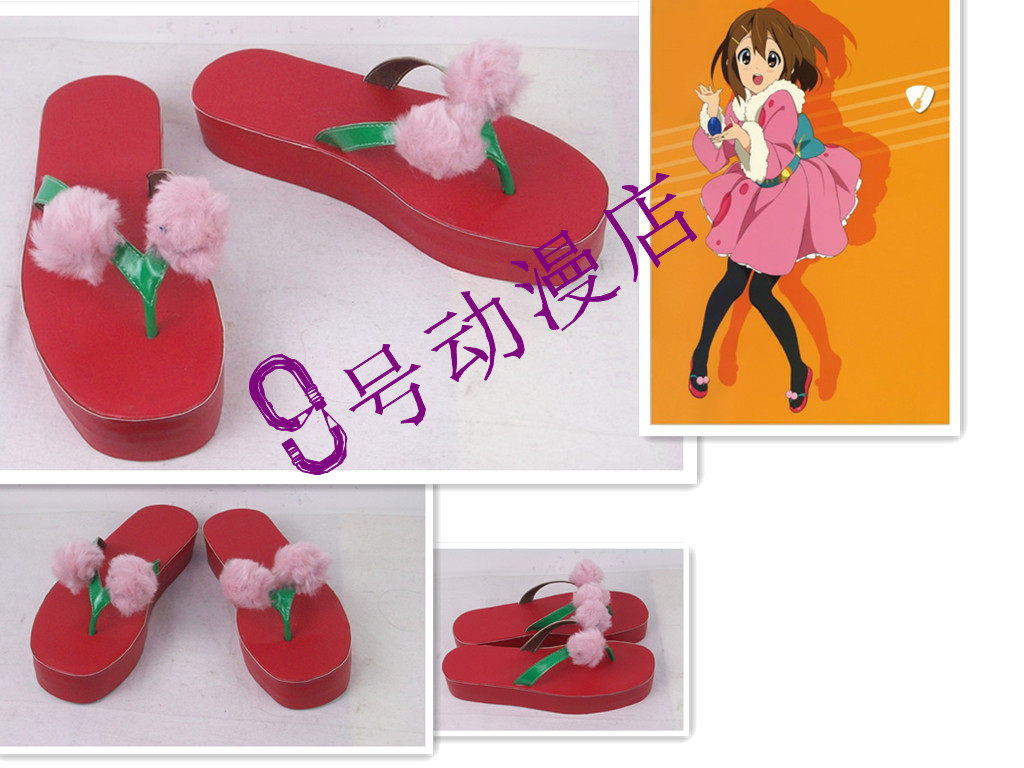 动漫 <em>轻音少女</em> 平泽唯 cosplay<em>鞋子</em>工厂定做 图
