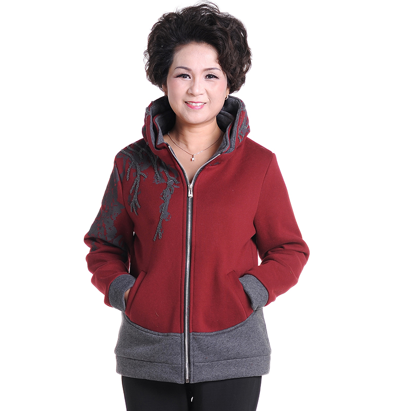 2013秋装首发新款中老年卫衣女年轻妈妈装中