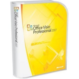 Visio 2007 英文专业版 32位 SP3 微软正版 永