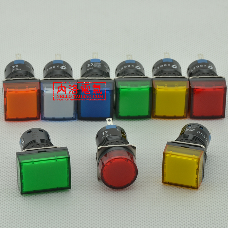 施耐德Schneider 16mm 指示灯 XB6EA\/C\/DV*