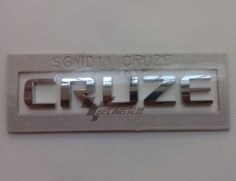 雪佛兰科鲁兹后备箱后字标行李箱英文字标 CR