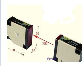 方形光电开关、红外对射光电传感器、NPN PN