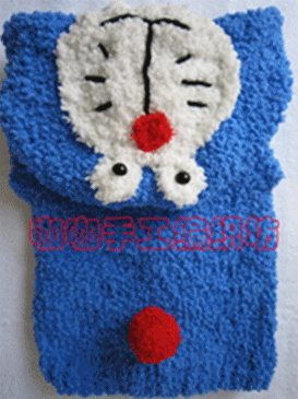 成品 机器猫 <em>马甲</em> 绒绒<em>马甲</em> <em>手工</em>编织 绒绒线 儿