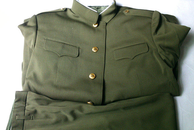 正品87<em>马裤</em>呢冬常服 <em>老式</em>干部套装 87冬装毛料