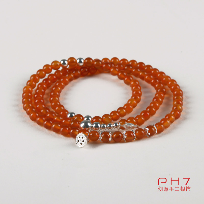 PH7手链正品 霞绮S925银无电镀年年有鱼
