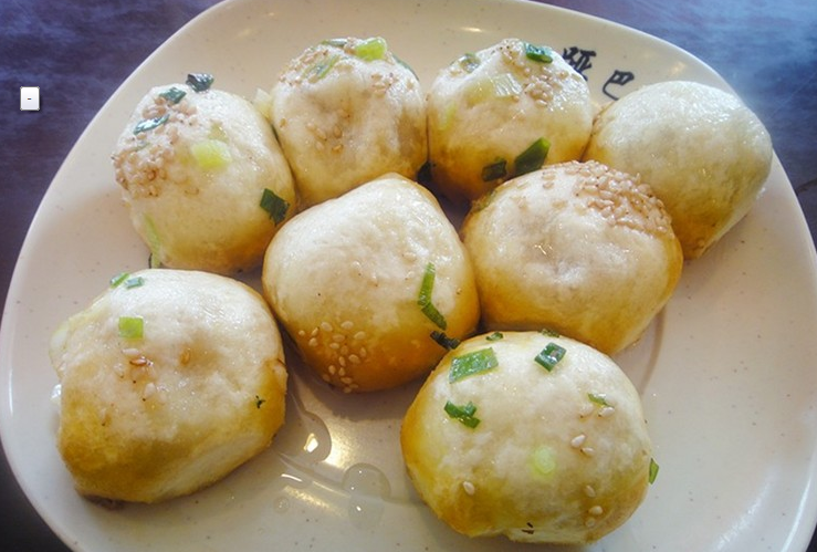 苏州特产 苏州名小吃哑巴生煎馒头 哑巴生煎 一