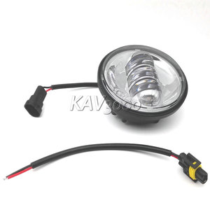 哈雷4.5英寸雾灯 辅助灯一对 路王肥仔继承者 