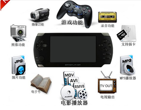 索尼PSP3000 4000 PSP掌上游戏机 索尼MP5