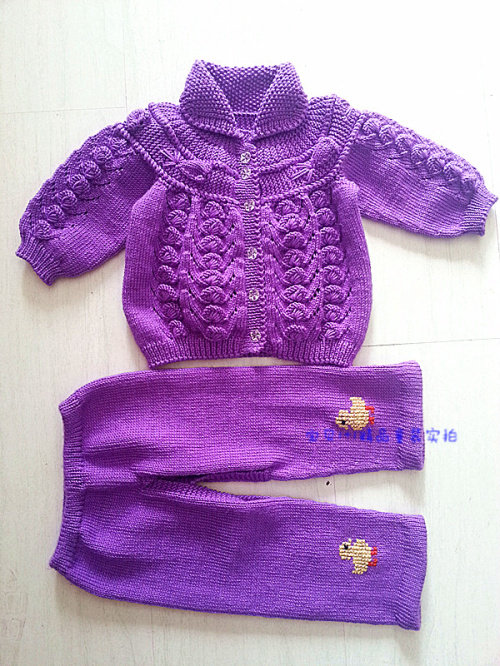 超赞纯手工<em>编织贝壳花</em>婴儿<em>毛衣</em>宝宝毛线开衫新