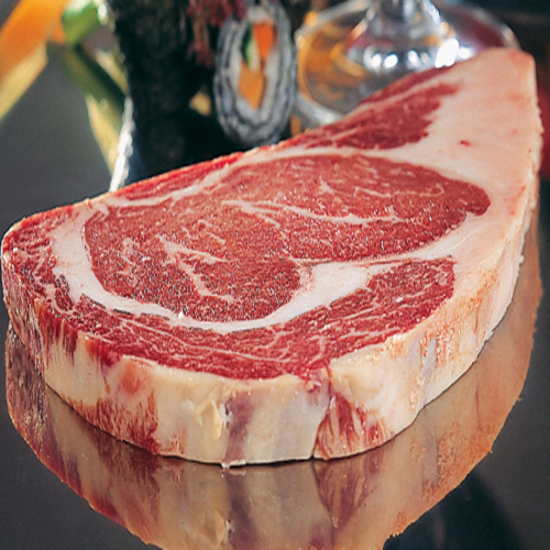 促美国进口安格斯眼肉牛扒240g未腌制雪花牛