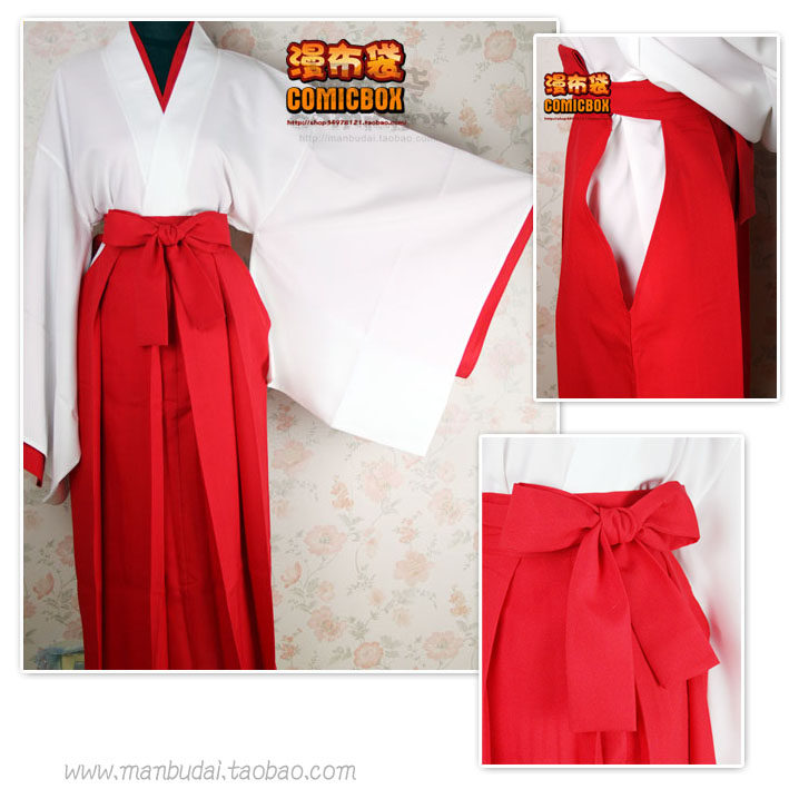 实拍 红白巫女装 COS柊镜 小镜巫女装 <em>巫女</em>服