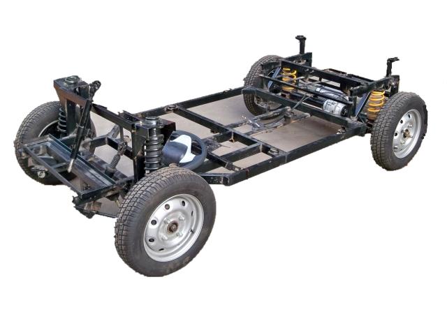电动轿车通用底盘电动车车架总成电动四轮车底