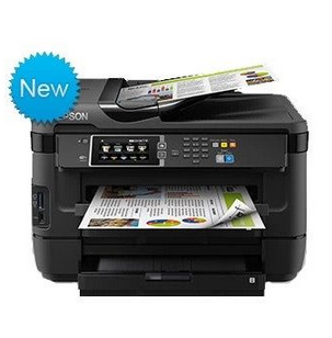 爱普生WF-7621 A3+彩色喷墨扫描复印传真打