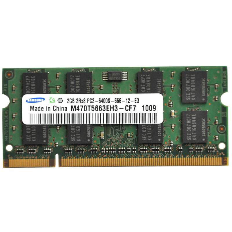 58笔记本 2G DDR2 800笔记本内存条 不兼容包