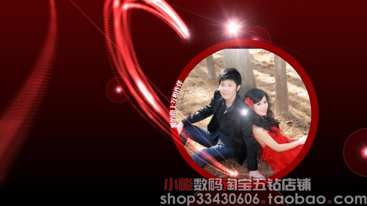 AE模版 婚庆片头 自制相册 爱的历程 照片 婚礼