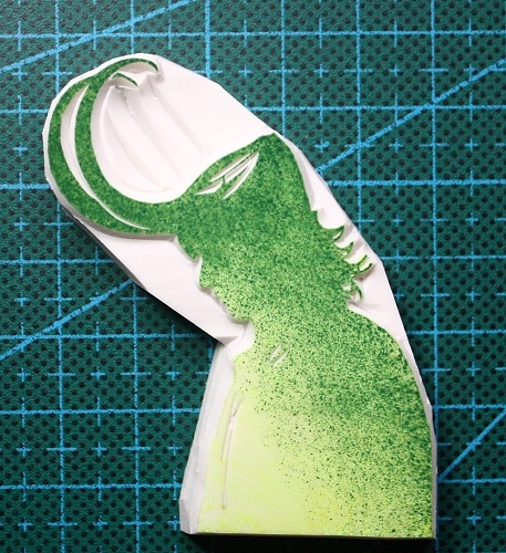 手工橡皮章 复仇者联盟 LOKI 洛基 剪影 5.5cm