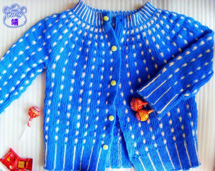 纯手工编织<em>宝宝</em>儿童<em>毛衣</em>(颜色毛线可自选)定做