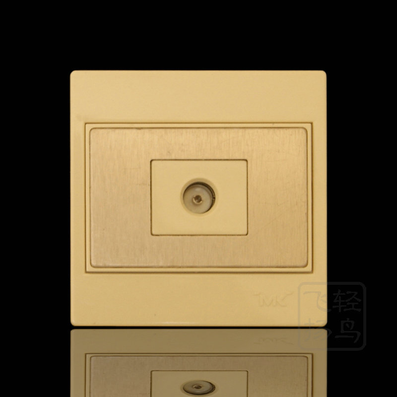 英国MK插座\/AM+FM(香槟色)|一淘网优惠购|购