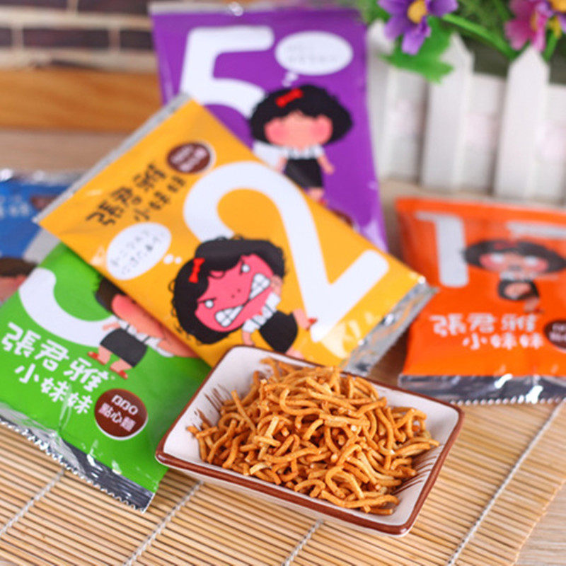 小智<em>零食店</em> <em>张君雅小妹妹</em>BBQ五连包点心面 维