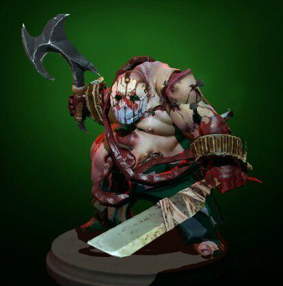 DOTA2<em>屠夫</em>帕吉<em>马裤</em>/胡子/神话面具/捣肉锤/砍