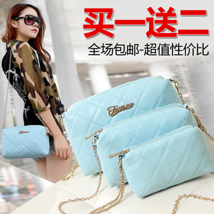 新款 潮流<em>女士包单肩包</em>斜跨包子母包中包女包
