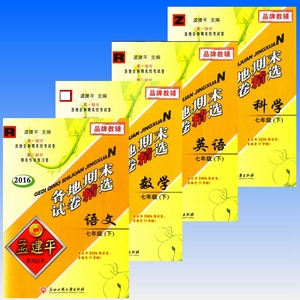 全4册孟建平 各地期末试卷精选 语文+数学+英