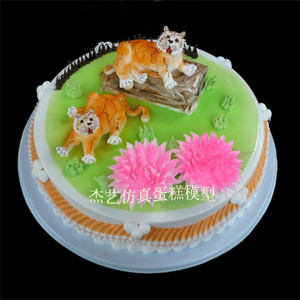 十二生肖仿真蛋糕模型生日蛋糕模型动物蛋糕模