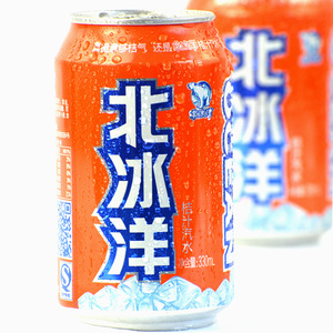 天猫超市北冰洋汽水 桔汁味 330ml 易拉罐果汁