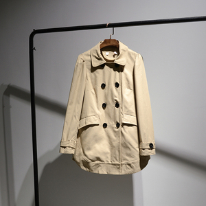 千系列 12.19春 宽松中长款 水果色简约 女风衣