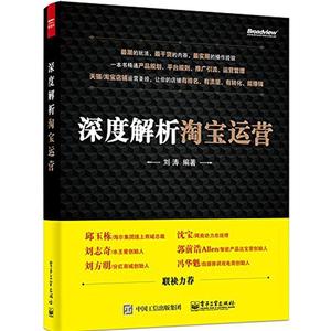 预售 深度解析淘宝运营 畅销书籍 正版 发货约2