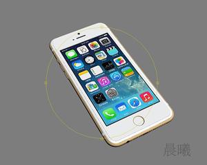 3D模型3DMAX电脑文件iPhone6S土豪金苹果