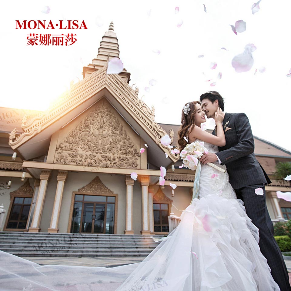 西安蒙娜丽莎婚纱 摄影拍婚纱写真照结婚照 婚