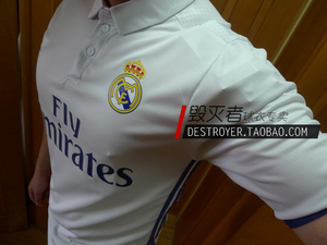 紧身球员版皇马16-17主场紫色客场2016-2017