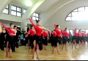 2013年湖北省体育舞蹈拉丁舞教师裁判培训班
