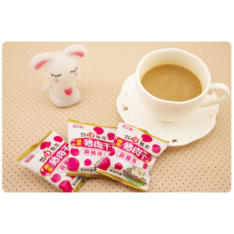 贵州特产休闲食品黔五福有点意思蔬菜猪肉干麻