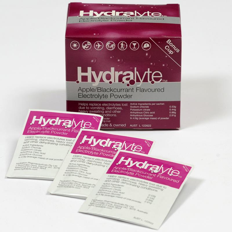 澳洲直邮 Hydralyte 婴幼儿童补液盐电解质冲剂