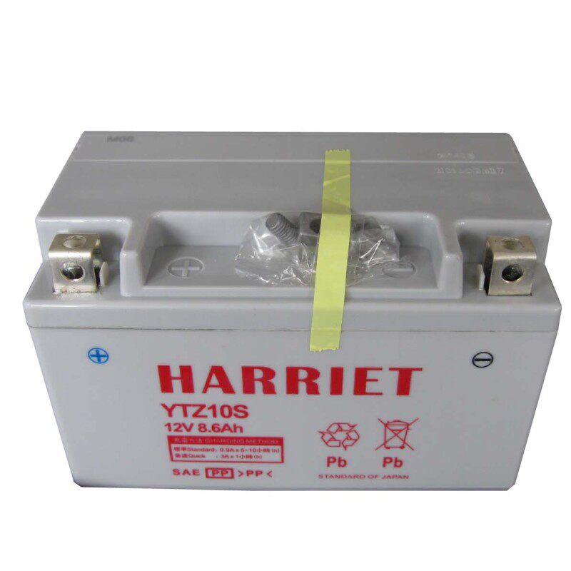 包邮 日本HARRIET哈里特YTZ10S摩托车电瓶踏