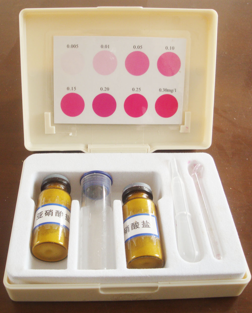 水质检测盒 亚硝酸盐检测盒 黄鳝泥鳅养殖水质
