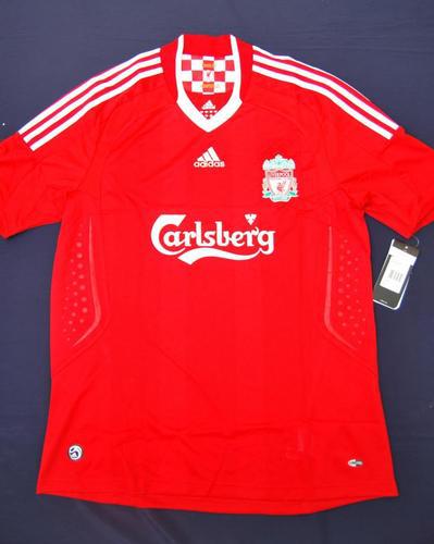 阿迪达斯 利物浦2008\/10赛季主场短袖球迷版球