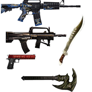 csol恒宇红星 QBZ95B 青龙 灭灵军刺锯刃 狂风