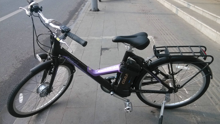 捷安特电动车\/giant电动自行车\/锂电池960E\/助
