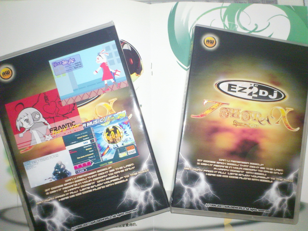 【PC】EZ2DJ伪7 HDD 包含1,2,3,4,5,6代歌曲