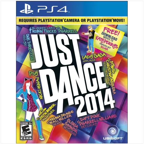 PS4游戏 体感游戏JUST DANCE 2014 舞力全