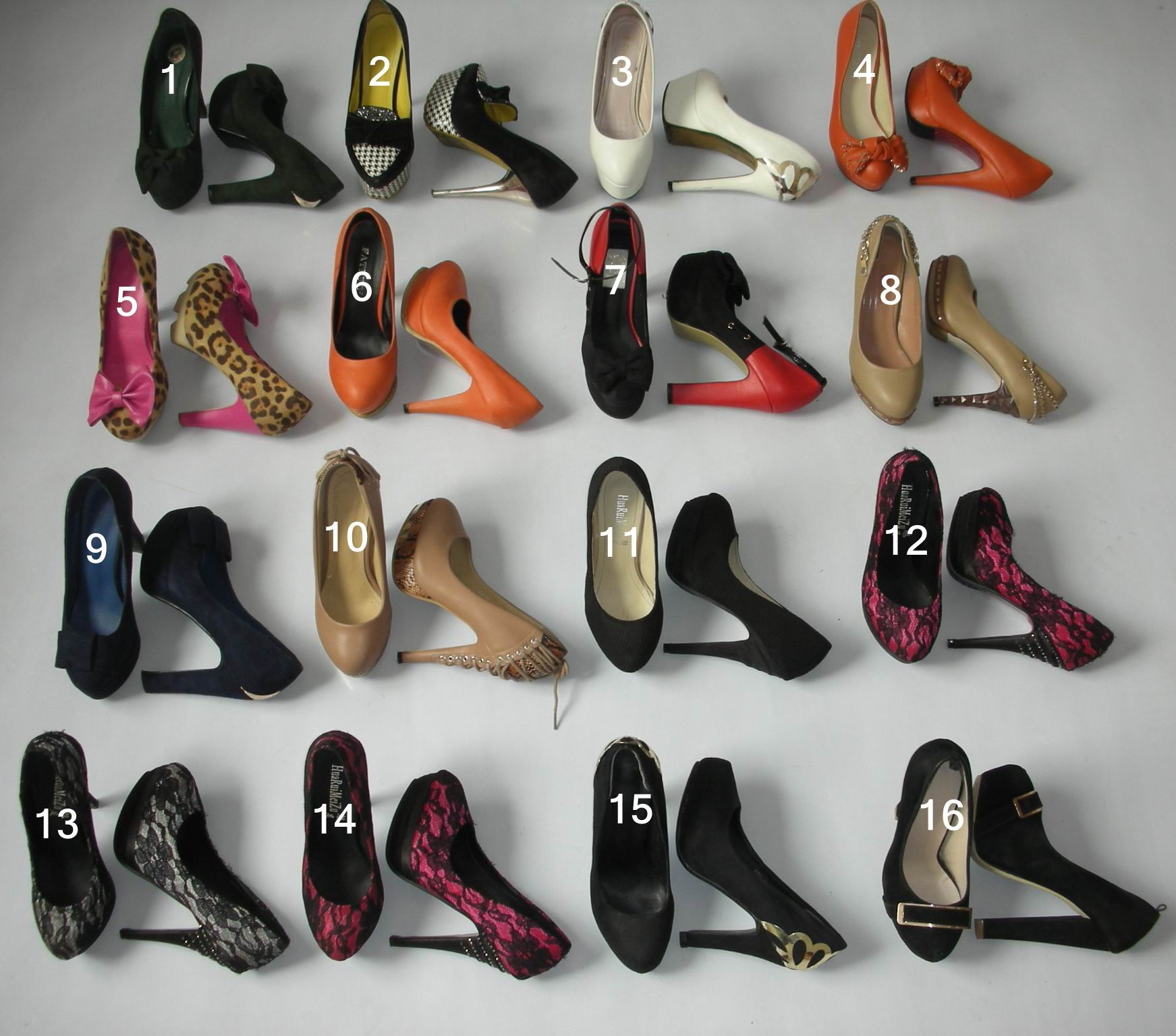 二手超高跟鞋防水台圆头尖头高跟单鞋|一淘网