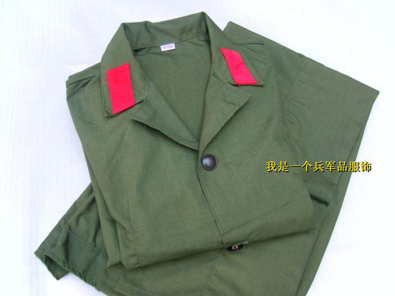 红卫兵服装 女军装 <em>65女兵</em>小翻领夏季女兵军装