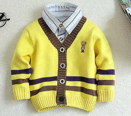 0-6个月宝宝秋装<em>男婴</em>幼儿<em>毛衣开衫</em>外贸女男童