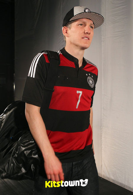 2014巴西世界杯德国队球员版可印号客场泰版